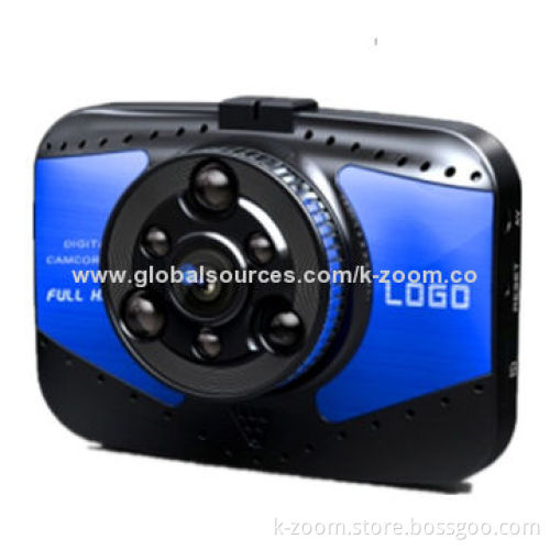 HD car black box, FHD 1080p, 3.0-inch 16:9, 170 degrees view angle